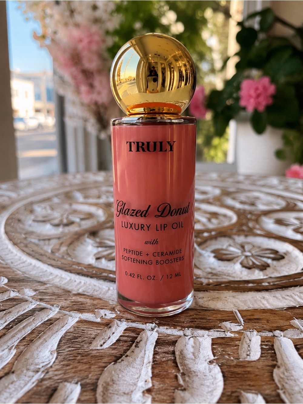 TRULY Glazed Donut Luxury Lip Oil 0.42 fl oz / 12 mL New